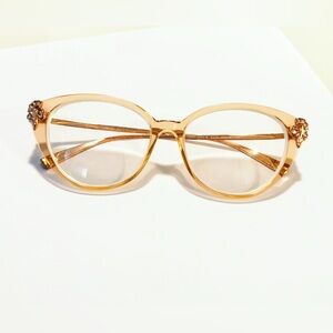 Versace Elegant Gold Women's Eyeglasses